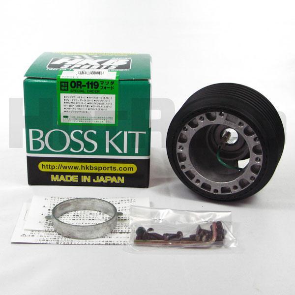 HKB ステアリング交換 FD3S系RX-7 NA8C系ロードスター(MOMO純正