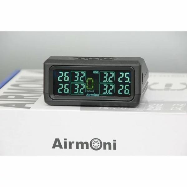 エアモニ4 (6輪用) タイヤ空気圧モニター Airmoni ソーラータイプ
