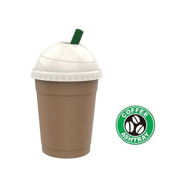 コーヒーアッシュ キャラメル 車 灰皿 カフェ かわいい スタイリッシュ