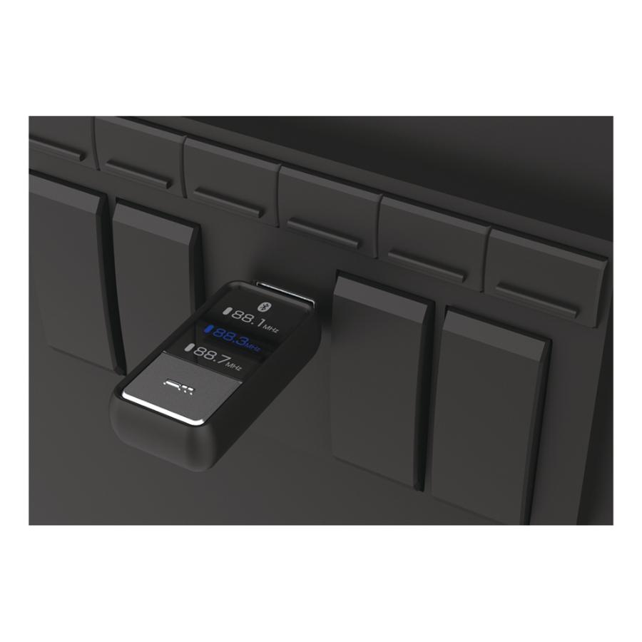 Bluetooth FMトランスミッター USB電源 5.1仕様 USB電源連動機能