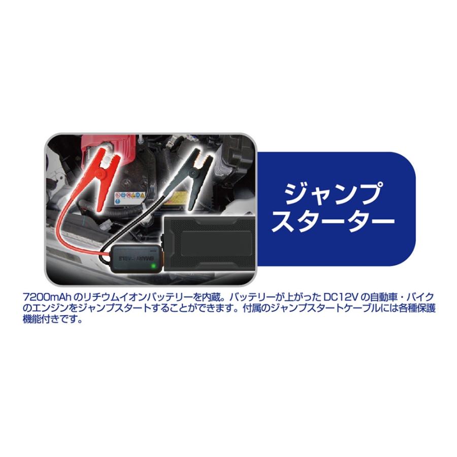 ジャンプスターター 70mah バッテリー上がり ガソリン車4 7l ディーゼル車2 7l ソフトケース付き カシムラ Kd 238 雑貨 カー用品 アーティクル 通販 Yahoo ショッピング