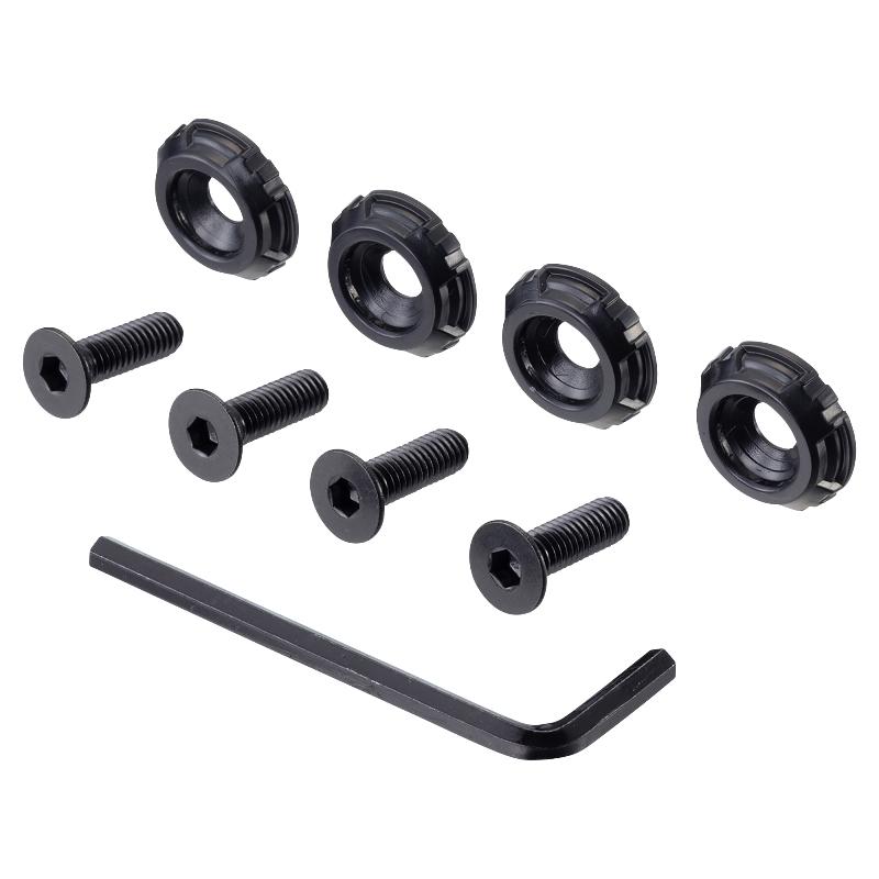 タフネスボルトワッシャー ブラック ナンバープレート ワイルド演出