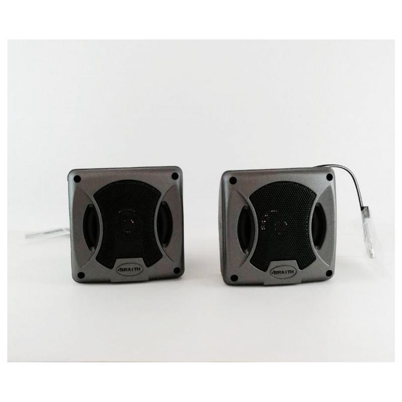 サテライトスピーカー 80W コンパクト スピーカー ブレイス PL-223