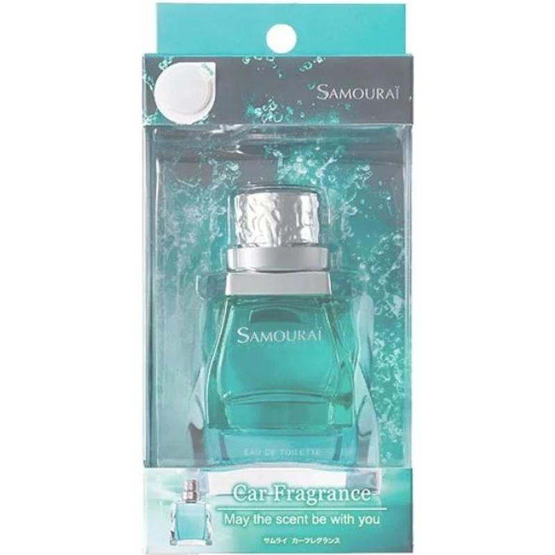 サムライ カーフレグランス 芳香剤 液体 エアコンルーバー クリップ