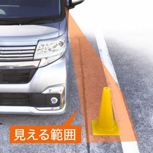 補助ミラー サイドアンダー 車 ミラー 貼り付けタイプ サポートミラー 
