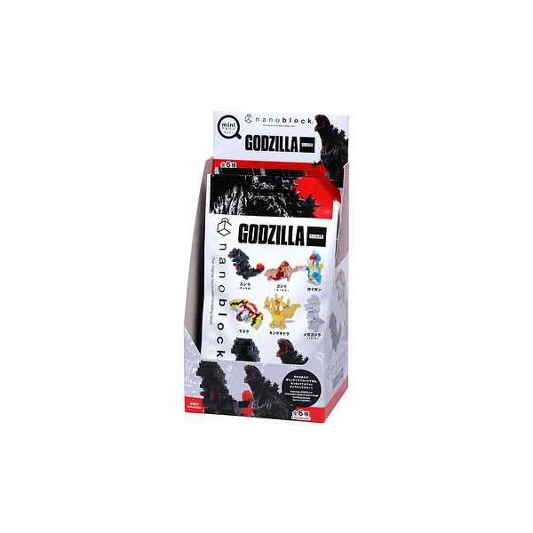 ナノブロック ミニナノ ゴジラ 1BOX 6種コンプリート GODZILLA 第4形態