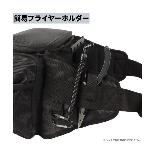 フィッシングヒップバッグ L XOOX TG-1351 タカミヤ : 雑貨&カー用品