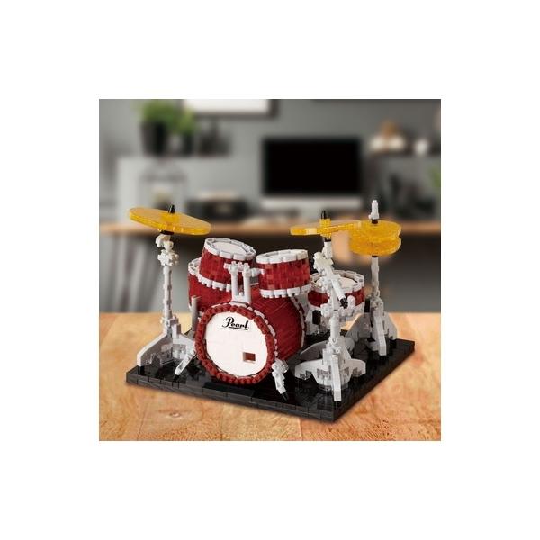 ナノブロック Pearl ドラムセット “マスターズ” KAWADA カワダ NBM-056