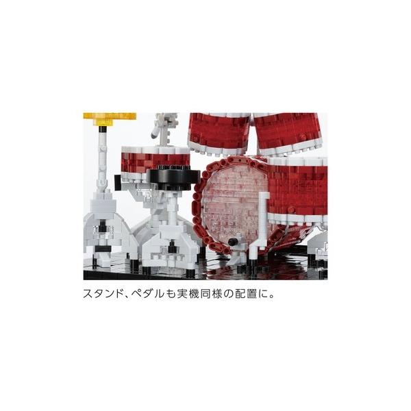 ナノブロック Pearl ドラムセット “マスターズ” KAWADA カワダ NBM-056