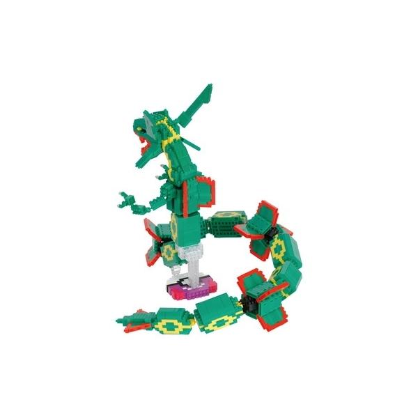 ナノブロック ポケットモンスター レックウザ エクストリームDX KAWADA