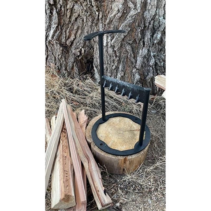 千吉 薪割り台 オープンタイプ SCS-1(1台)[その他] 薪割り台 オープンタイプ 千吉 SCS-1 藤原産業 : 雑貨&カー用品