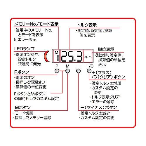 デジラチェ KTC GEK030-C3A 京都機械工具 75692 DIY 工具 ドライバー レンチ スパナ トルクレンチ｜articlestore｜04