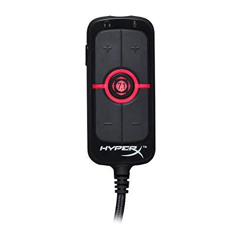 HyperX Amp バーチャル7.1サラウンド USBサウンドカード パソコン、PS4、PS4 Pro 対応 半年保証 HX-USCCAMSS-BK