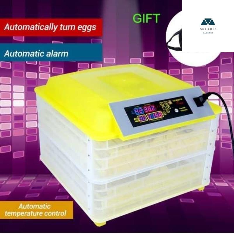 自動卵返し 孵卵器 静か ふ卵器 大容量 インキュベーター 最大96個 20-40℃ 孵化 羽化 爬虫類 カメ ブリード USプラグ