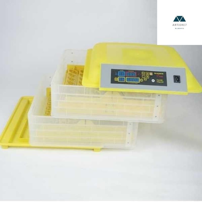 自動卵返し 孵卵器 静か ふ卵器 大容量 インキュベーター 最大96個 20-40℃ 孵化 羽化 爬虫類 カメ ブリード USプラグ 