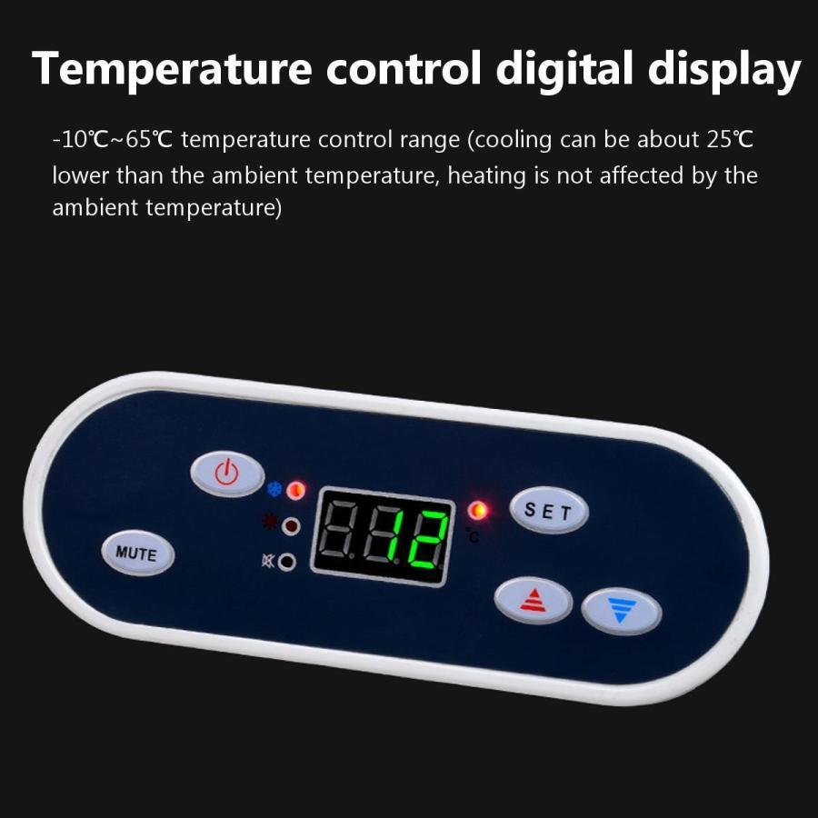 車載冷蔵庫 12L 12v 24vミニ冷蔵庫クーラーとウォーマー冷蔵庫 車の