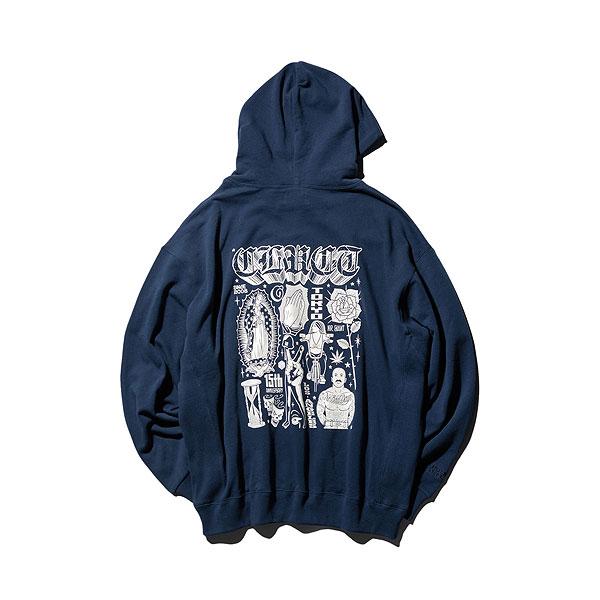 15th Anniversary Special Collection クラクト パーカー CLUCT×Mike Giant #J[HOODIE] メンズ 15周年 コラボレーション 送料無料｜artif｜12
