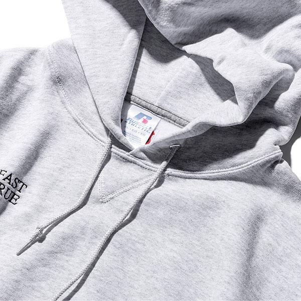 CLUCT　Russell Athletic コラボ グレー パーカー CLUCT（クラクト） パーカー CLUCT HOLD FAST[RUSSELL HOODIE] メンズ