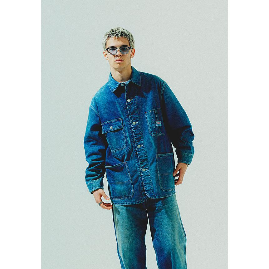 2024 夏秋 先行予約 9月〜10月入荷予定 クラクト ジャケット CLUCT TIJUANA[HARD WASH DENIM JACKET] メンズ デニムジャケット 送料無料の画像