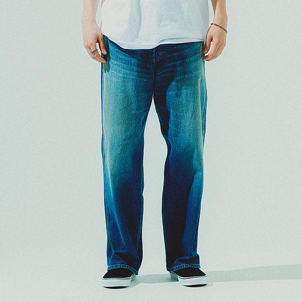 2024 夏秋 先行予約 9月〜10月入荷予定 クラクト パンツ CLUCT NESTOR[HARD WASH DENIM PANTS] メンズ デニムパンツ 送料無料 キャンセル不可の画像