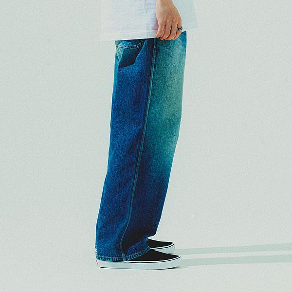 2024 夏秋 先行予約 9月〜10月入荷予定 クラクト パンツ CLUCT NESTOR[HARD WASH DENIM PANTS] メンズ デニムパンツ 送料無料 キャンセル不可の画像