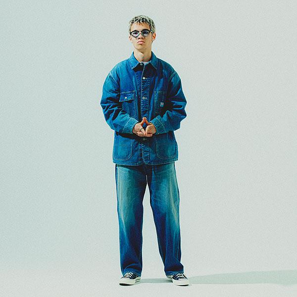 2024 夏秋 先行予約 9月〜10月入荷予定 クラクト パンツ CLUCT NESTOR[HARD WASH DENIM PANTS] メンズ デニムパンツ 送料無料 キャンセル不可の画像
