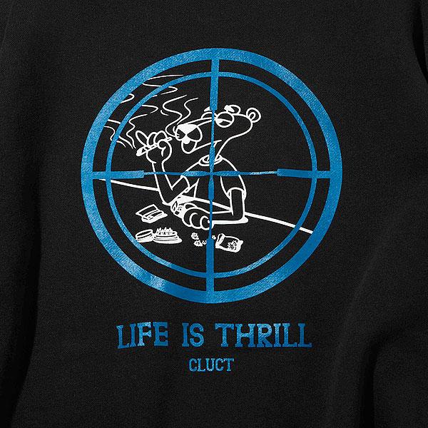 CLUCT（クラクト） スウェット LIFE IS THRILL[CREW SWEAT] メンズ