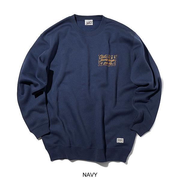 CLUCT（クラクト） スウェット CLUCT LIFE[CREW SWEAT] メンズ 送料