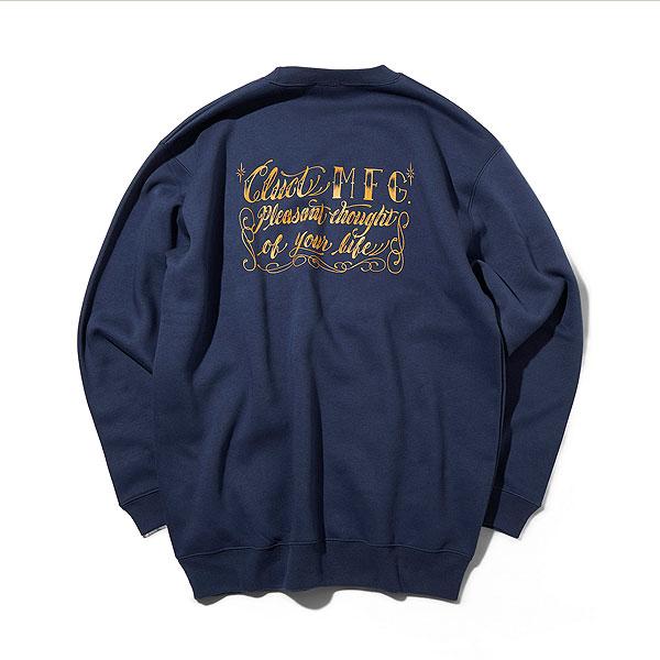 CLUCT クラクト LIFE[CREW SWEAT] メンズ スウェット 送料無料 atftps CLUCT（クラクト） スウェット CLUCT LIFE[CREW SWEAT] メンズ 送料
