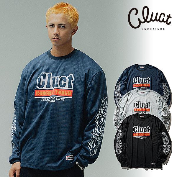 2026 春 先行予約 3月〜4月入荷予定 クラクト Tシャツ CLUCT RUCKER [MESH L/S TOP] メンズ カットソー 送料無料 キャンセル不可 | CLUCT