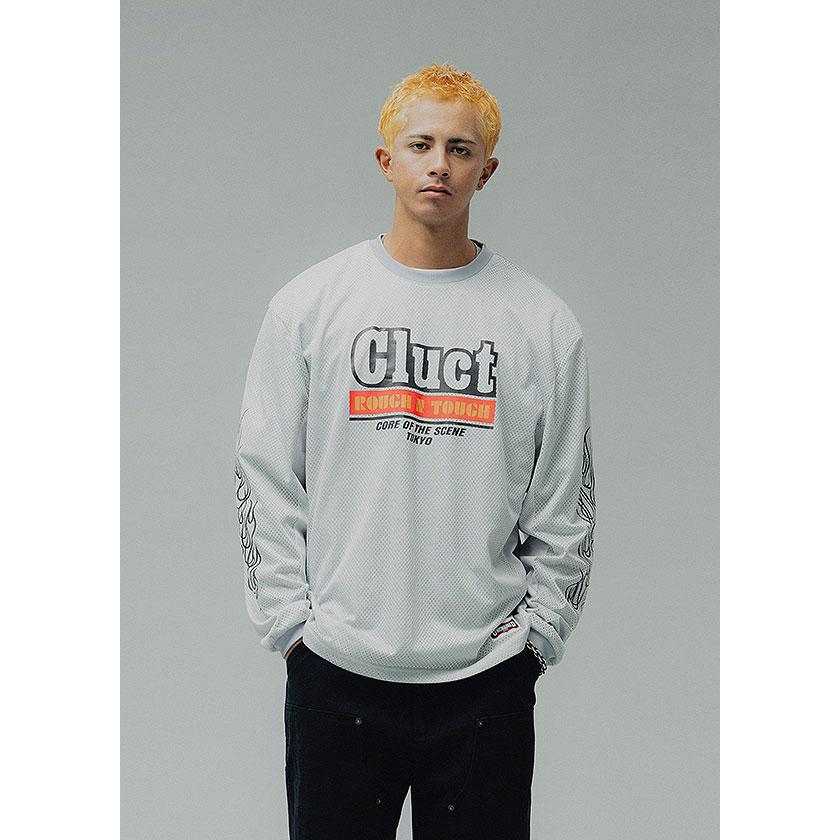2026 春 先行予約 3月〜4月入荷予定 クラクト Tシャツ CLUCT RUCKER [MESH L/S TOP] メンズ カットソー 送料無料 キャンセル不可 | CLUCT | 01