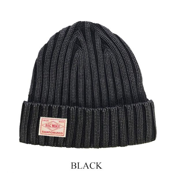 BIG MIKE（ビッグマイク） ニットキャップ BIG MIKE PIGMENT COTTON