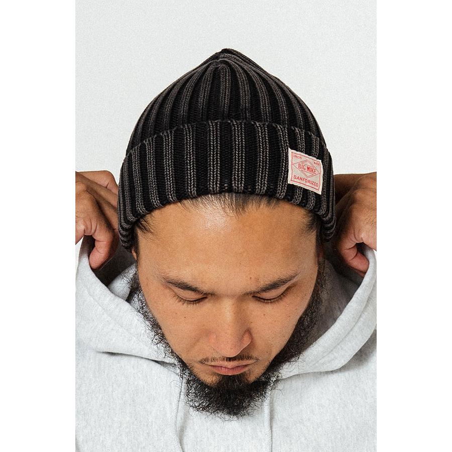 BIG MIKE（ビッグマイク） ニットキャップ BIG MIKE PIGMENT COTTON