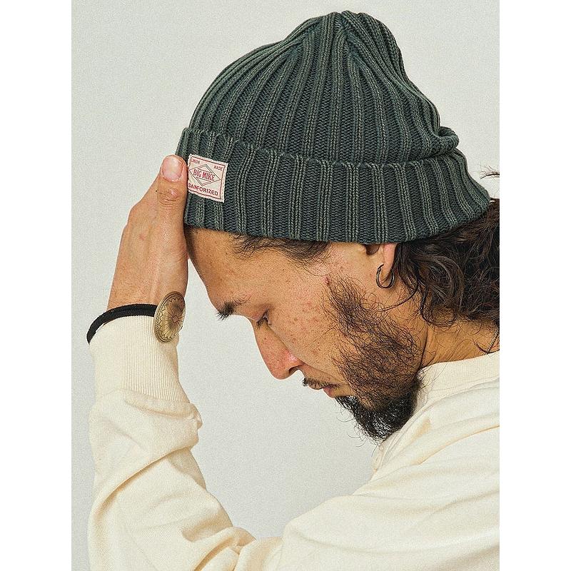 BIG MIKE（ビッグマイク） ニットキャップ BIG MIKE PIGMENT COTTON