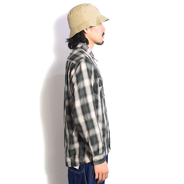 BIG MIKE（ビッグマイク） シャツ BIG MIKE RAYON MIX OMBRE CHECK