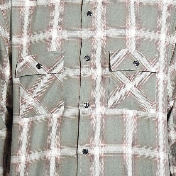 BIG MIKE（ビッグマイク） シャツ BIG MIKE LIGHT FLANNEL L/S SHIRTS