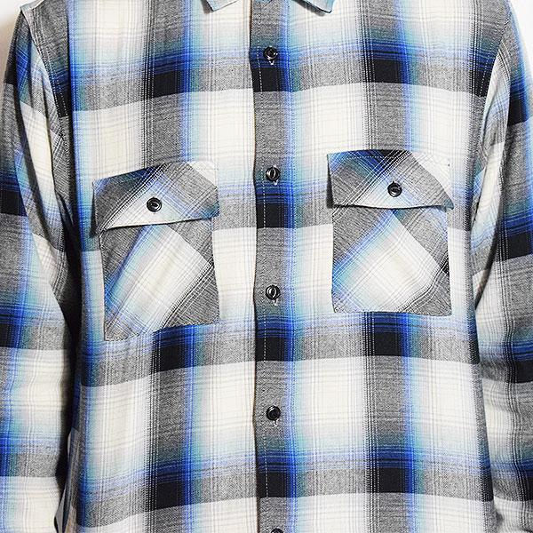 BIG MIKE（ビッグマイク） シャツ BIG MIKE LIGHT FLANNEL L/S SHIRTS
