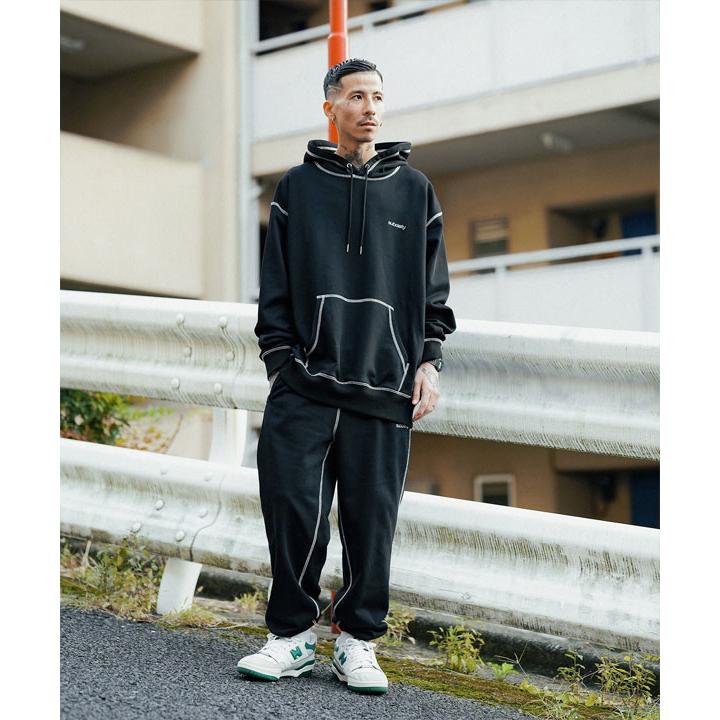 SALE セール サブサエティ パンツ SUBCIETY COLOR STITCH SWEAT PANTS subciety メンズ スウェットパンツ｜artif｜17