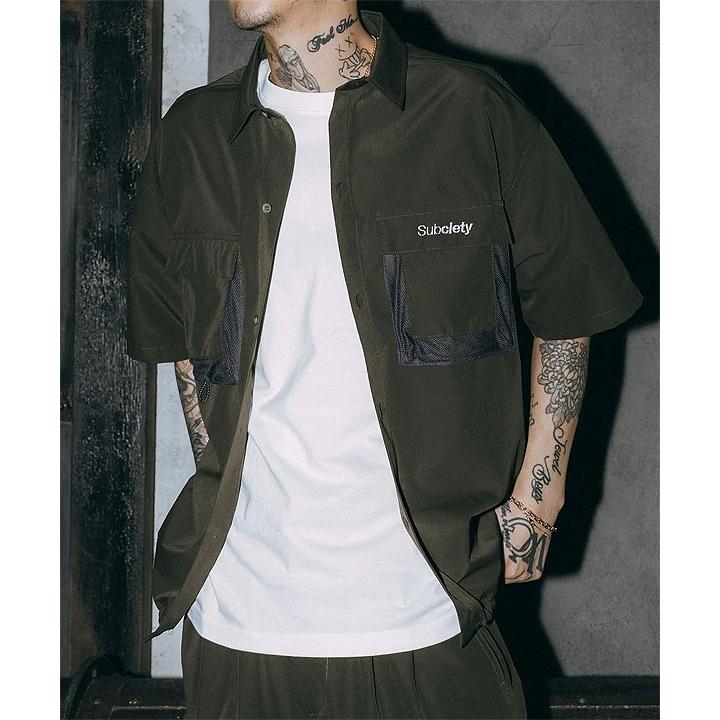 Subciety（サブサエティ） SALE セール シャツ SUBCIETY Ripstop cargo