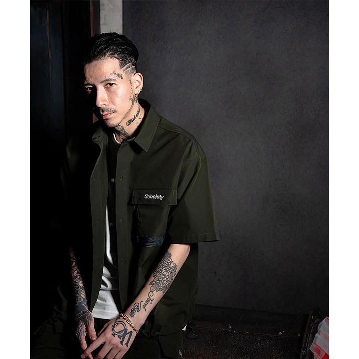 Subciety（サブサエティ） SALE セール シャツ SUBCIETY Ripstop cargo