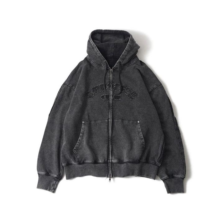 Subciety（サブサエティ） パーカー SUBCIETY Double zip hoodie