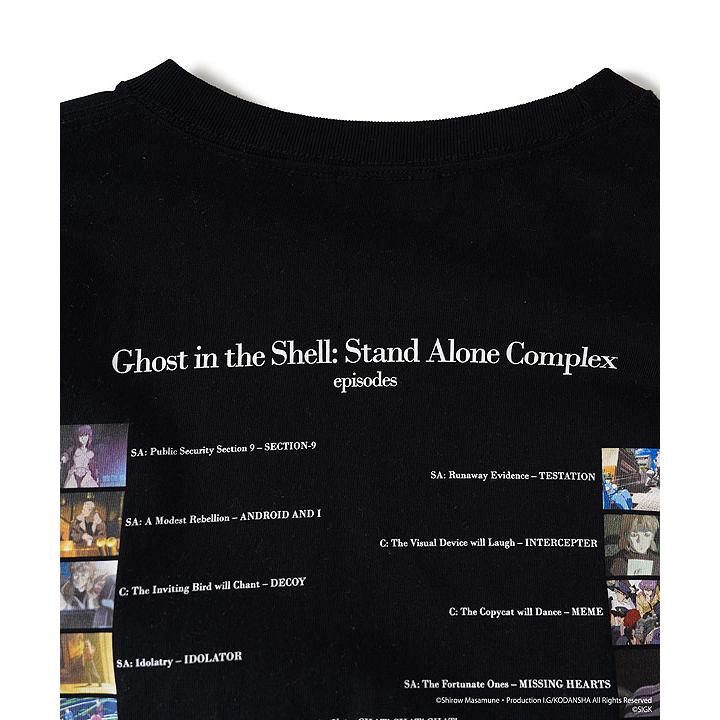 『攻殻機動隊 STAND ALONE COMPLEX』x Subciety サブサエティ Tシャツ SUBCIETY episodes TEE｜artif｜12