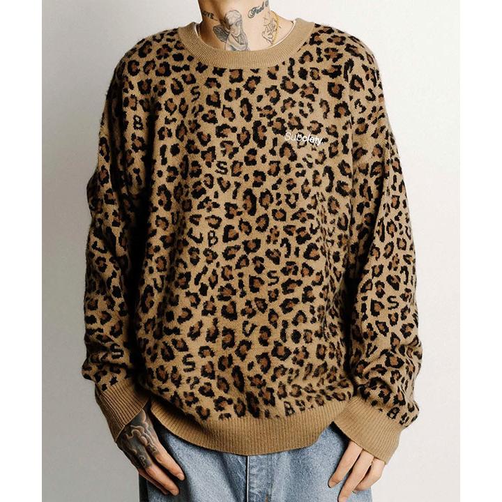 Subciety（サブサエティ） ニット SUBCIETY Patterned knit subciety