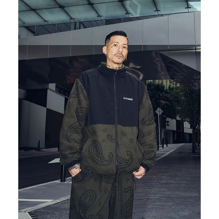 Subciety サブサエティ SPORT JACKET ジャケット Subciety サブサエティ ジャケット SUBCIETY REVERSIBLE NYLON