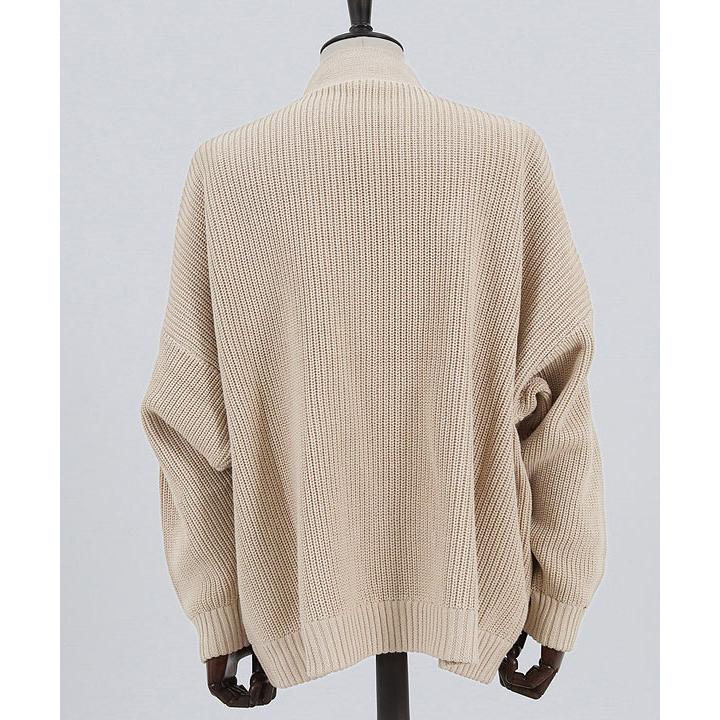 SALE セール GLIMCLAP グリムクラップ カーディガン collar-less design cotton sweater cardigan メンズ｜artif｜09