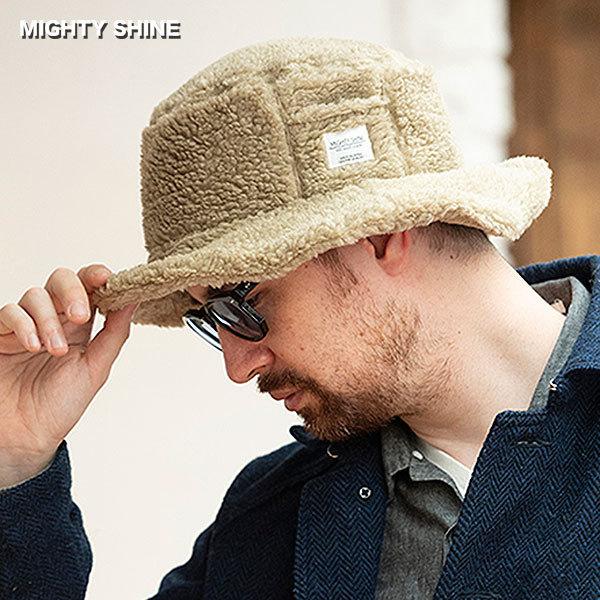 Mighty Shine マイティーシャイン ハット バケットハット BOA BUCKET HAT メンズ 帽子 おしゃれ :1203014a