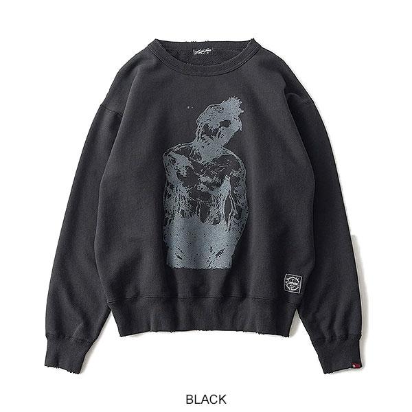 （新品未使用）fiction Tokyo スウェット　黒 50%OFF】【FOXRUN/フォックスラン】 別注 3ポイント刺繍ルーズ