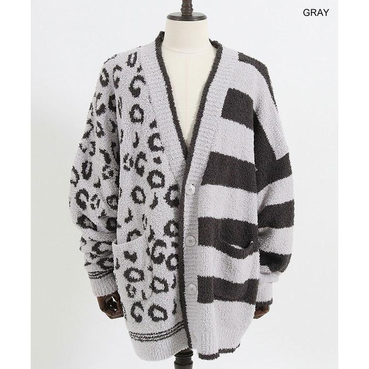 50％OFF SALE セール GLIMCLAP グリムクラップ Mole sweater asymmetry design cardigan｜artif｜04