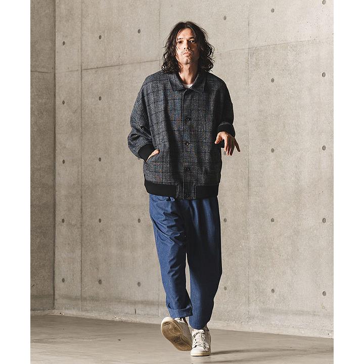GLIMCLAP SALE セール グリムクラップ ジャケット Plaid pattern rib
