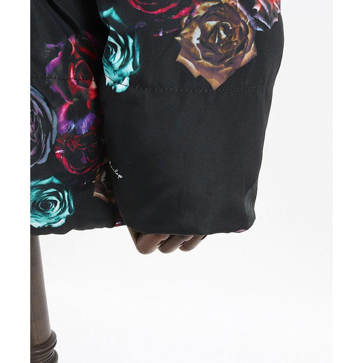 SALE セール グリムクラップ GLIMCLAP 3M fake-down floral-patterned fabric reversible jacket_11